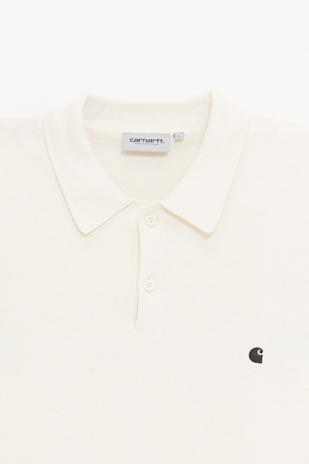 CARHARTT WIP CINNERUS BLACK LS MADISON POLO