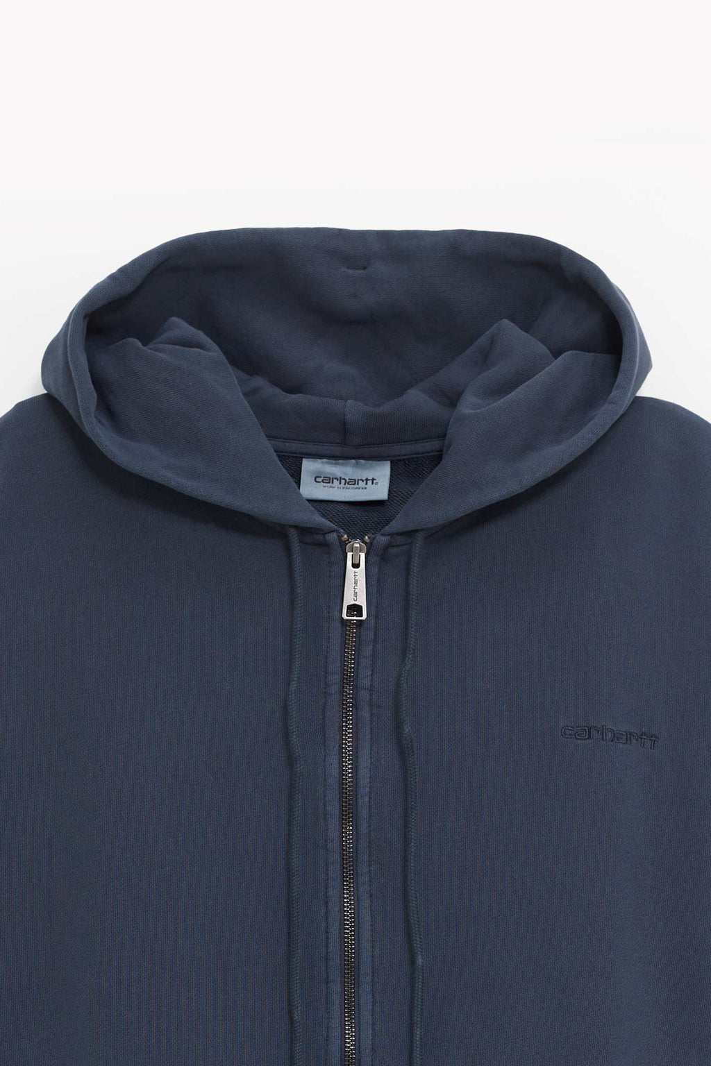 CARHARTT WIP CARBON HOODED BENTON SWEAT JACKET