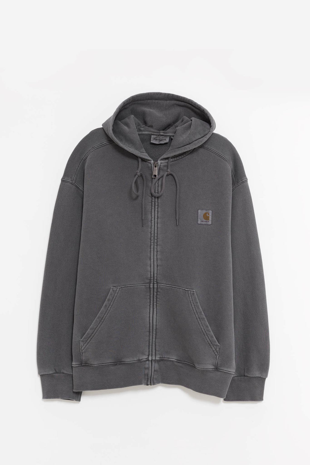 CARHARTT WIP BLACK HOODED NELSON JACKET