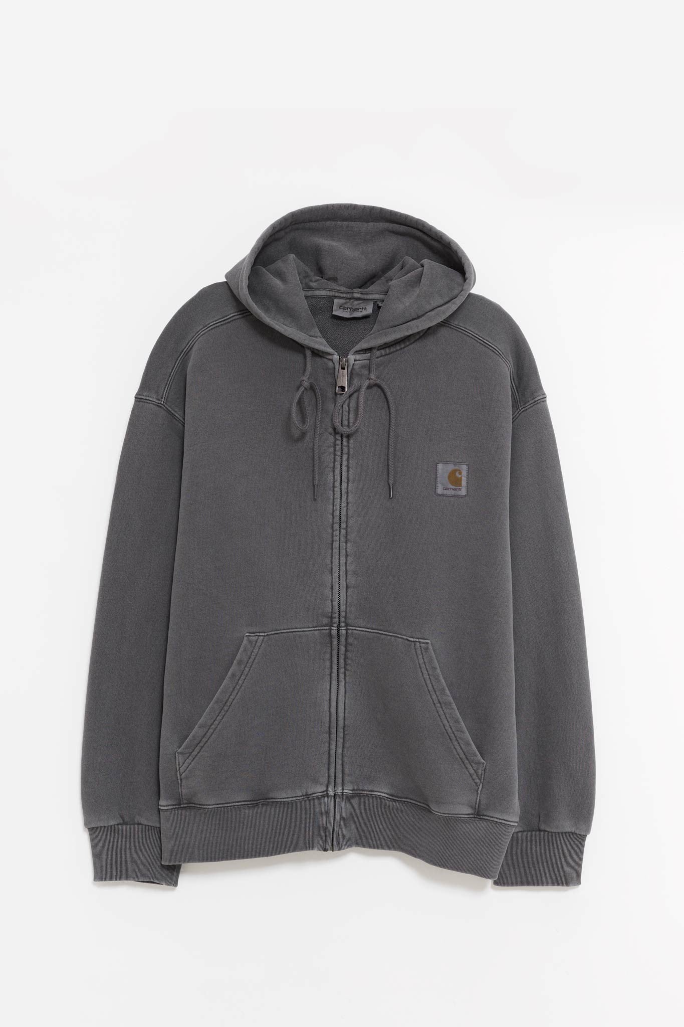 CARHARTT WIP BLACK HOODED NELSON JACKET