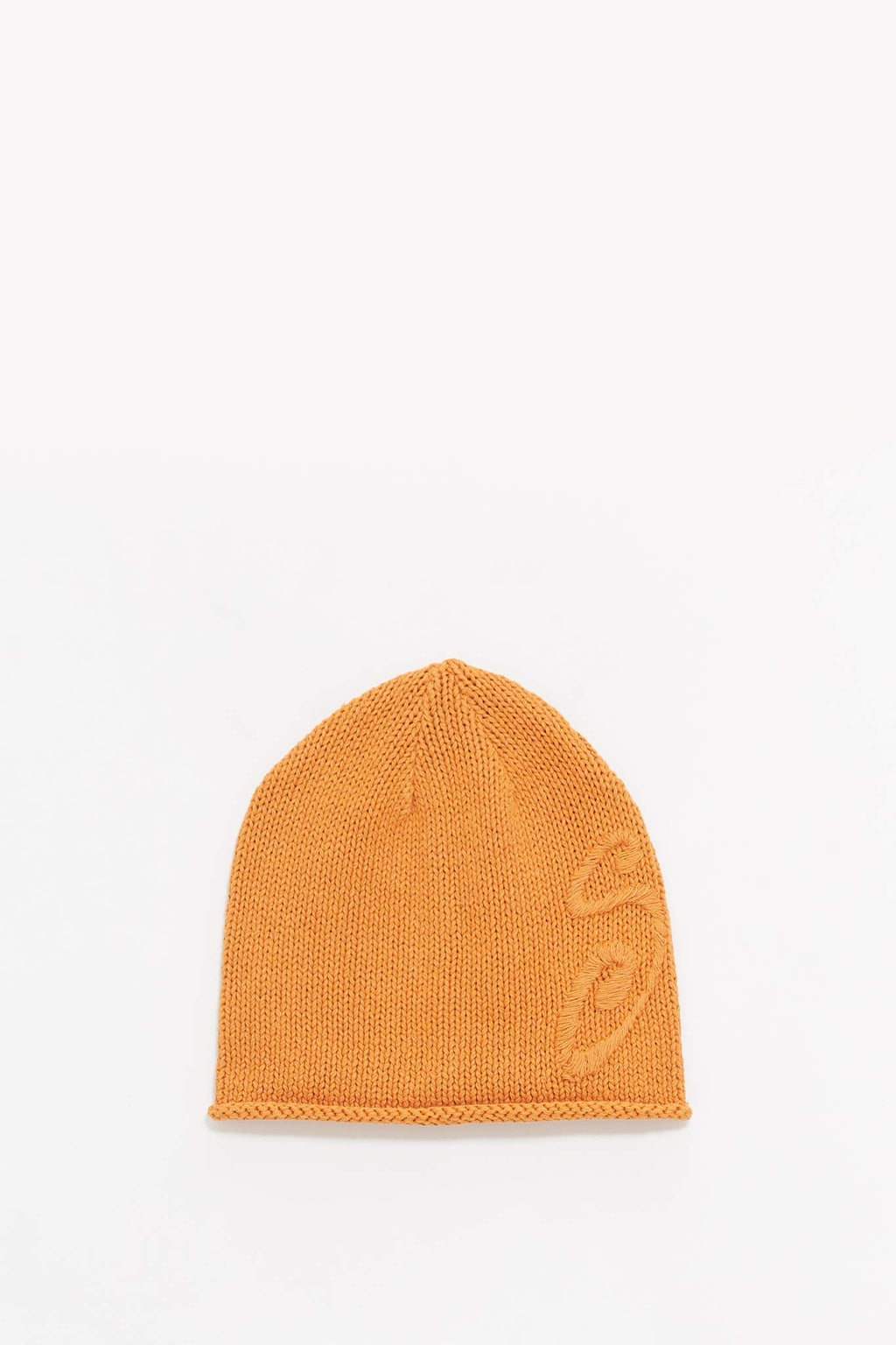 STUSSY ORANGE S KNIT SKULLCAP