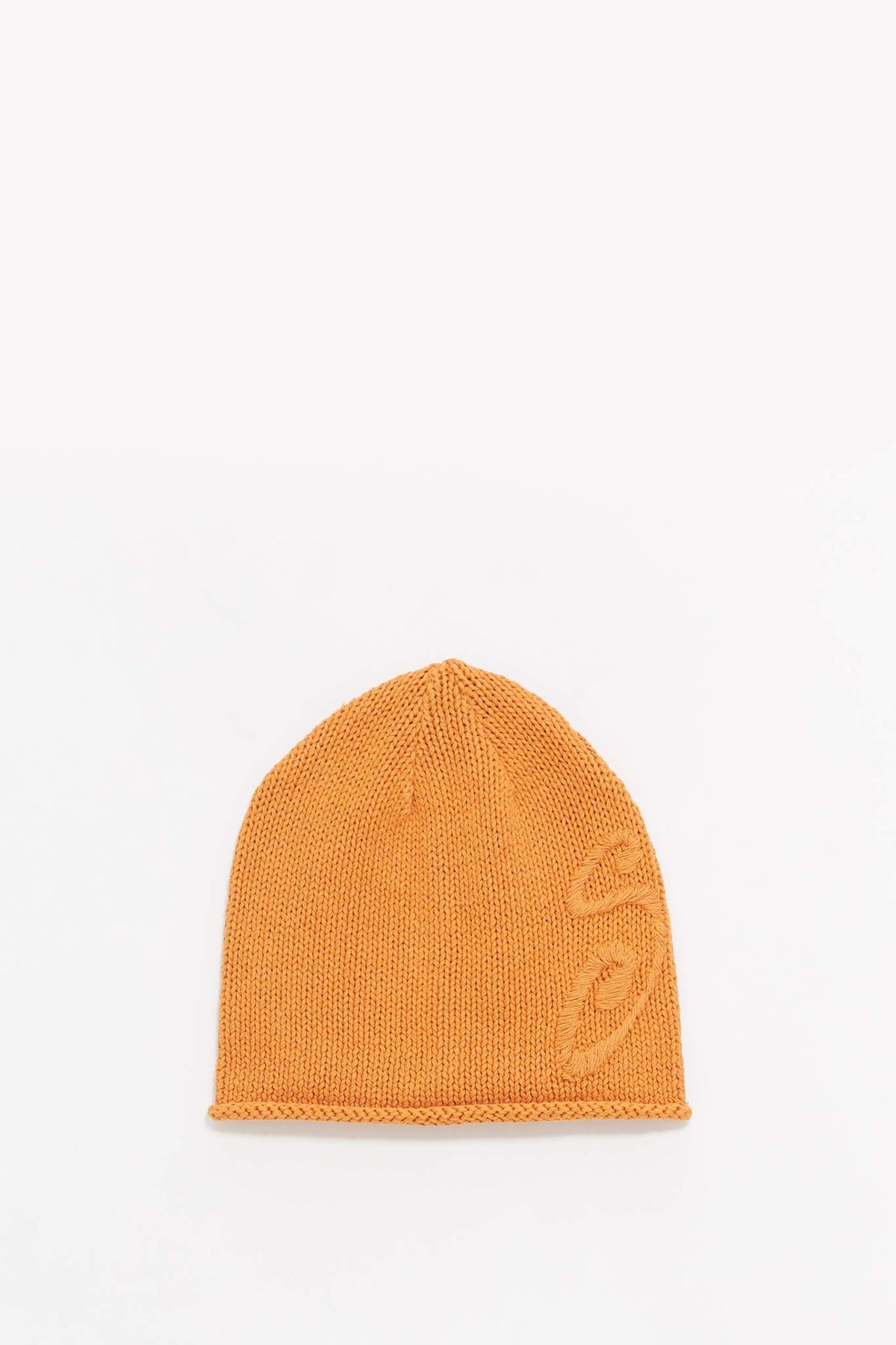 STUSSY ORANGE S KNIT SKULLCAP