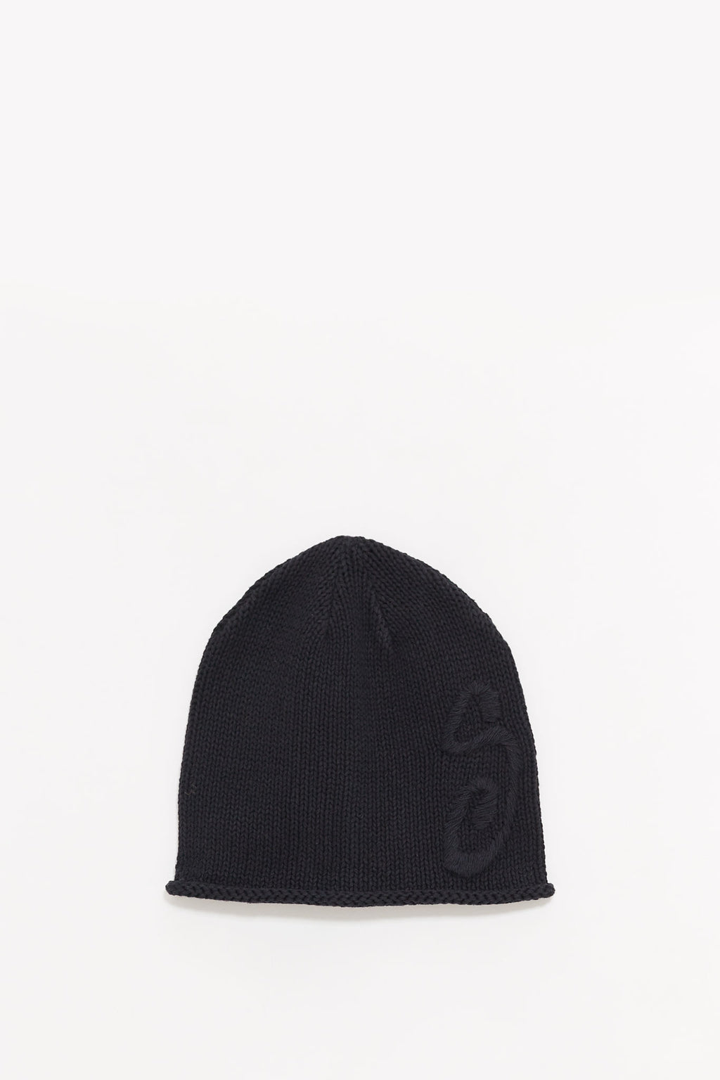 STUSSY BLACK S KNIT SKULLCAP