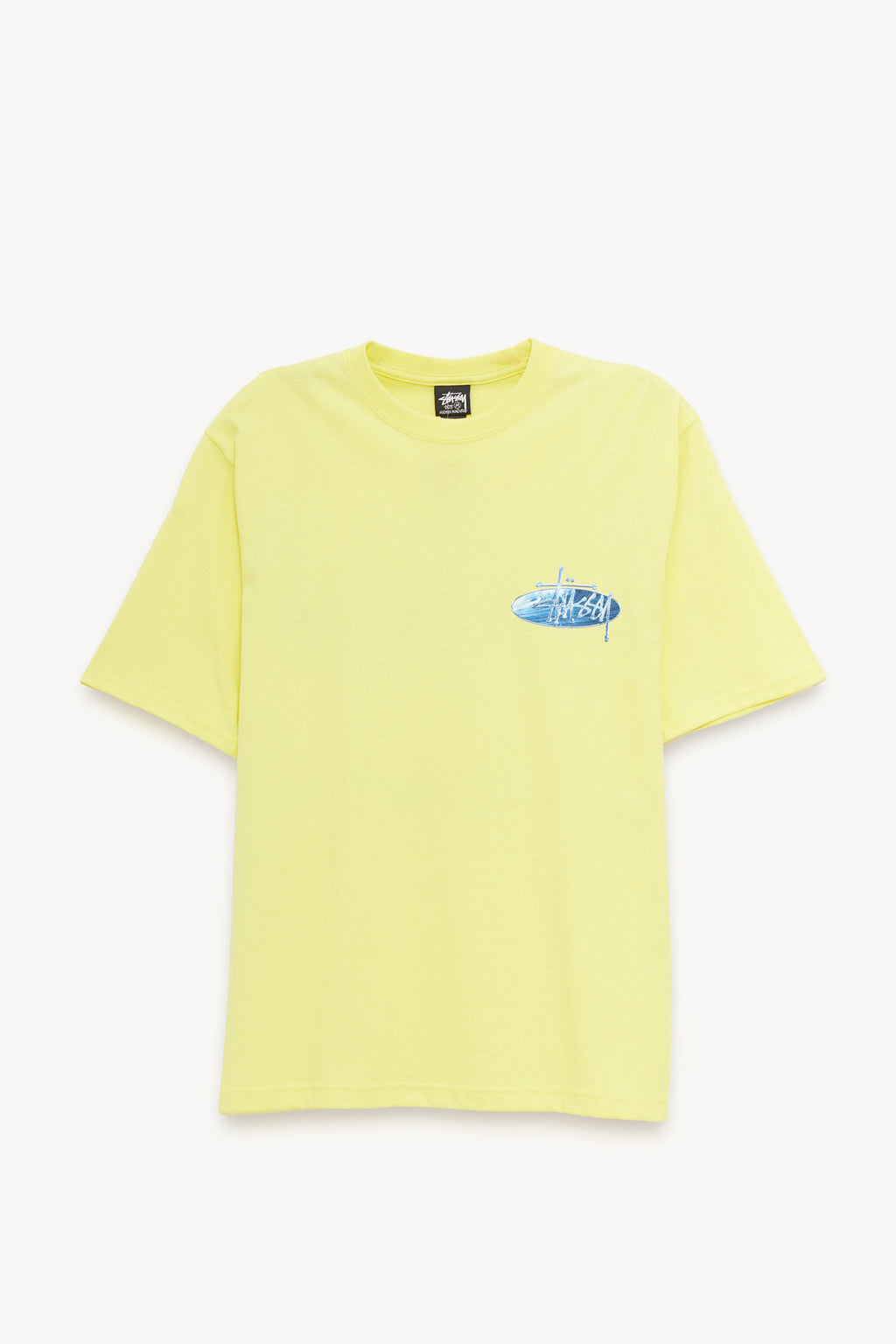 STUSSY LEMON WAVE OVAL T SHIRT