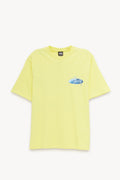 STUSSY LEMON WAVE OVAL T SHIRT