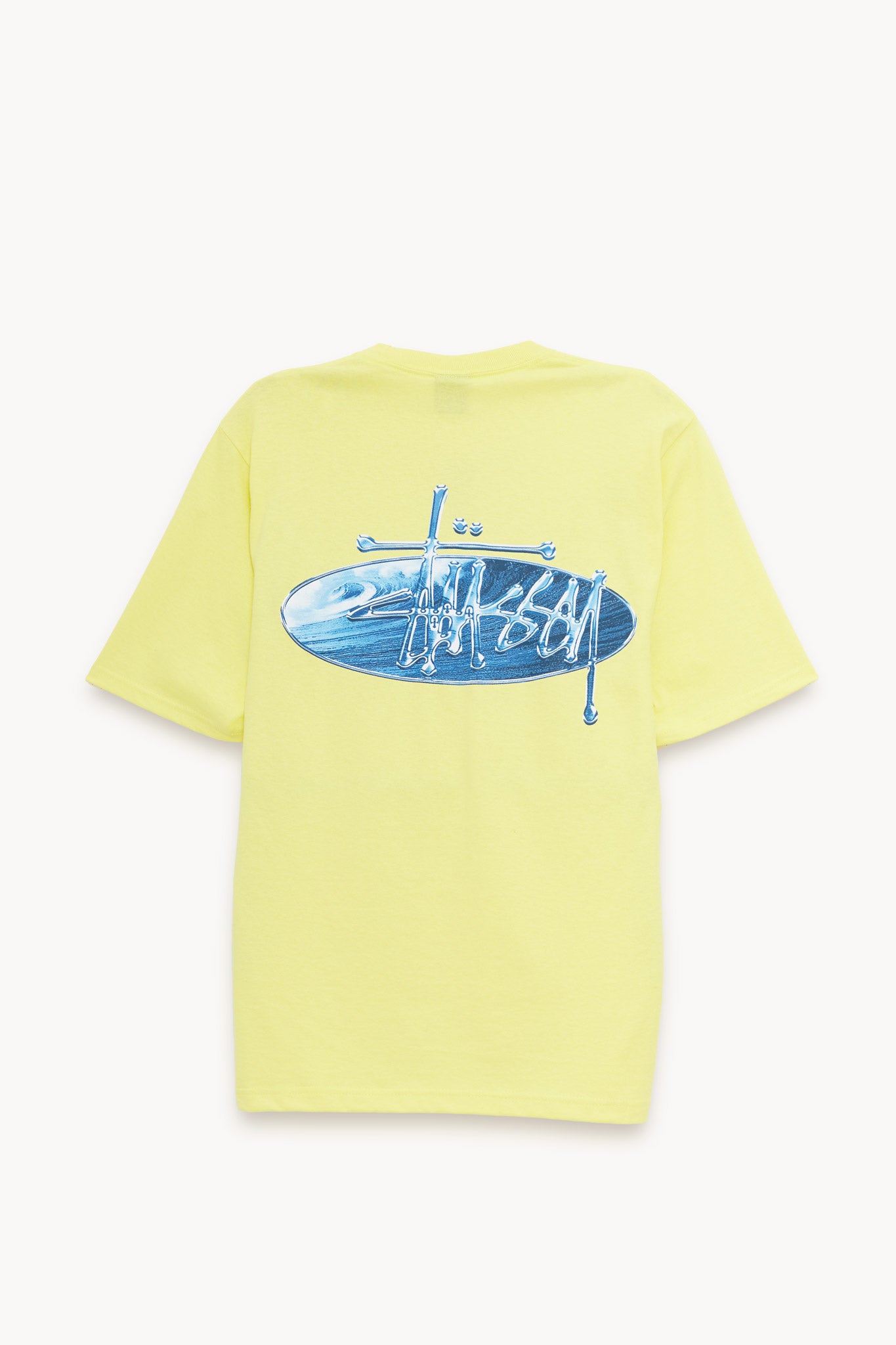 STUSSY LEMON WAVE OVAL T SHIRT