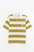 AMI BLANC CREME MATCHA AMI DE COEUR PATCH POLO
