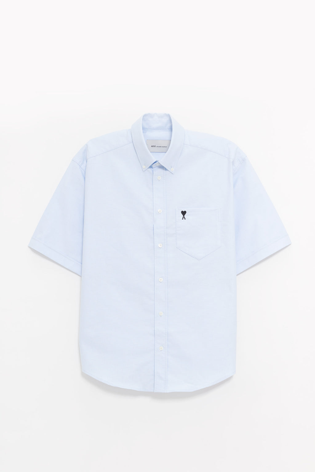 AMI BLEU CIEL BOXY ADC SHIRT