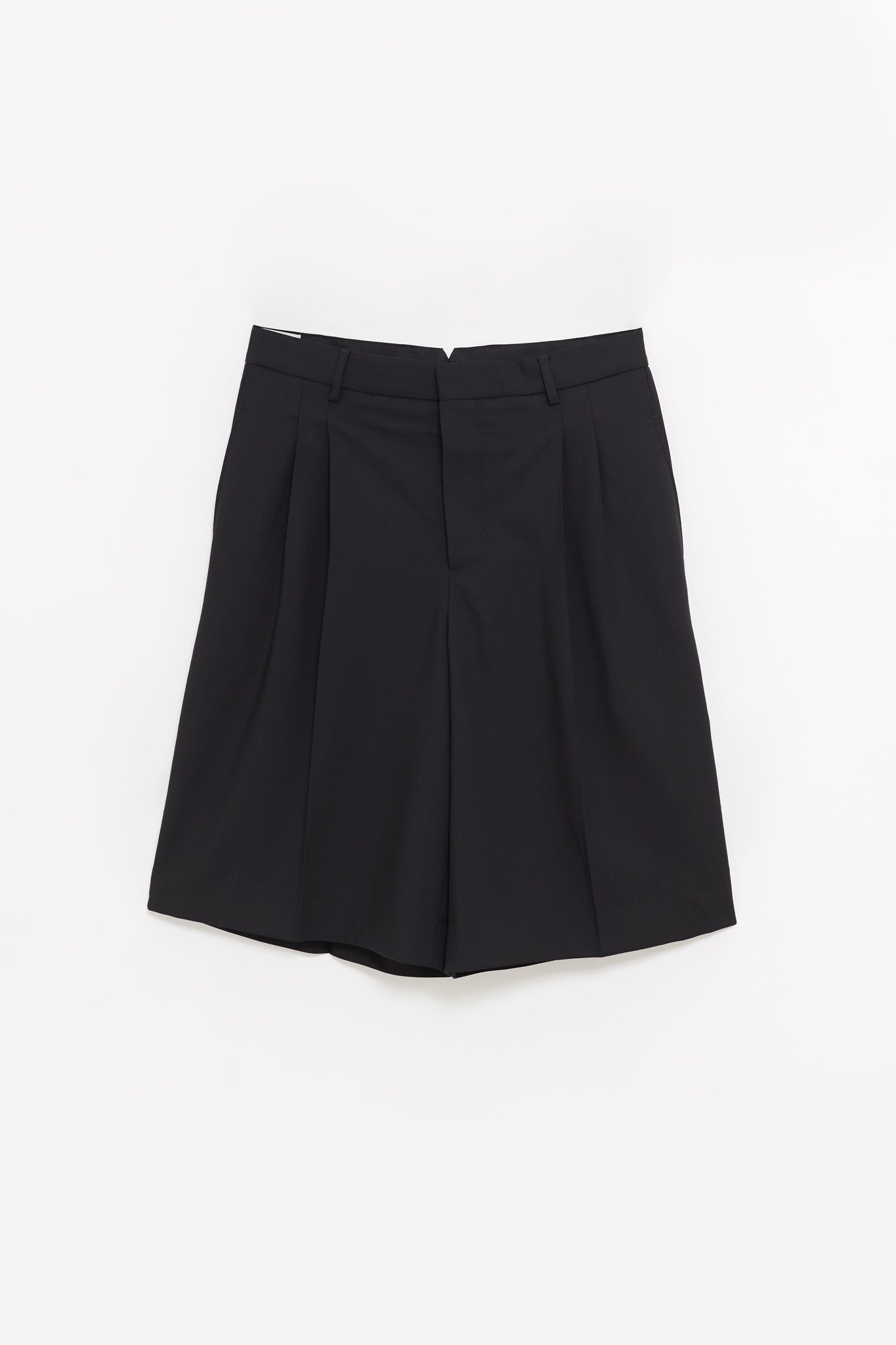 AMI NOIR WIDE BERMUDA SHORTS
