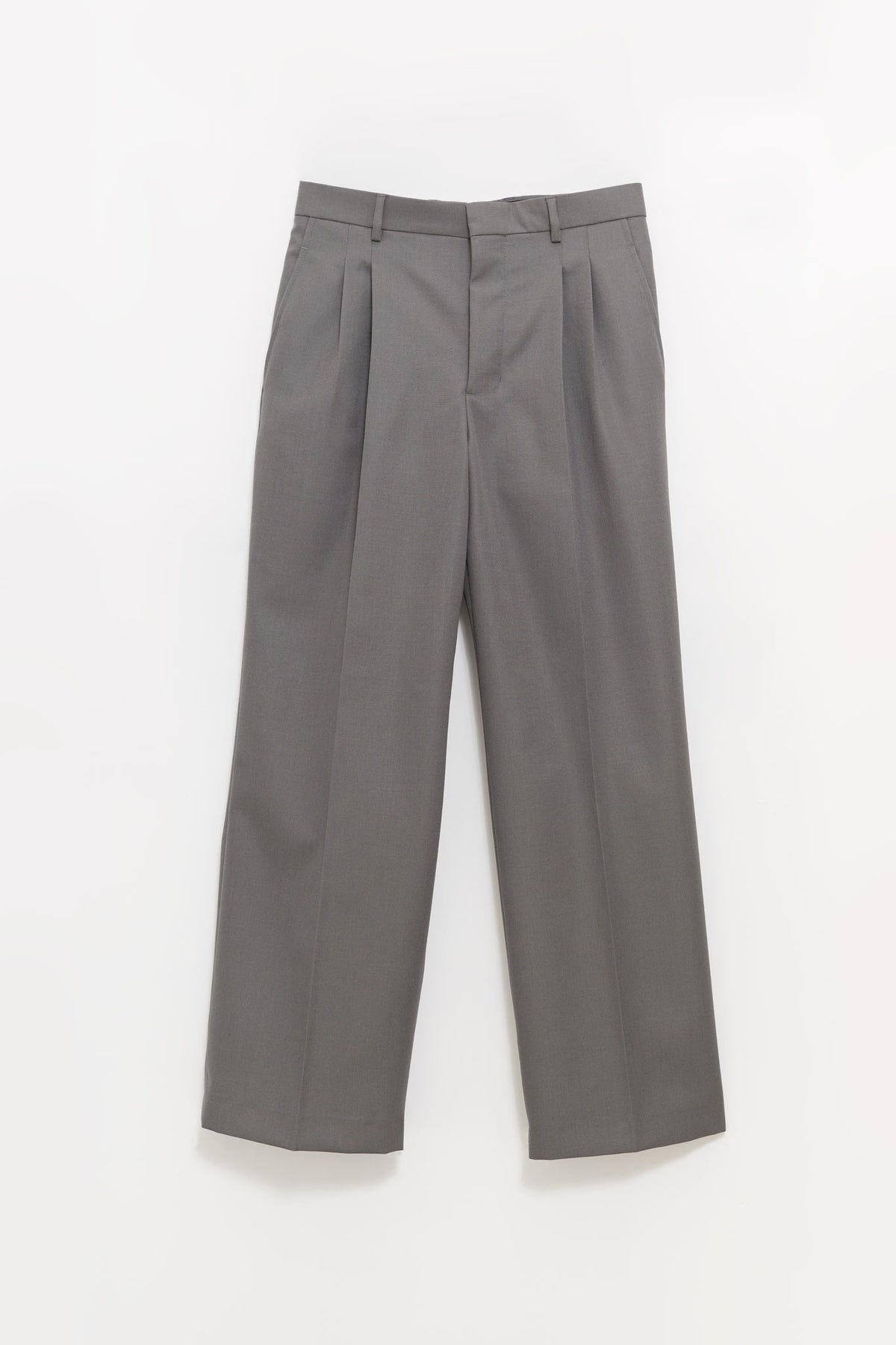AMI CARBONE WIDE TROUSERS
