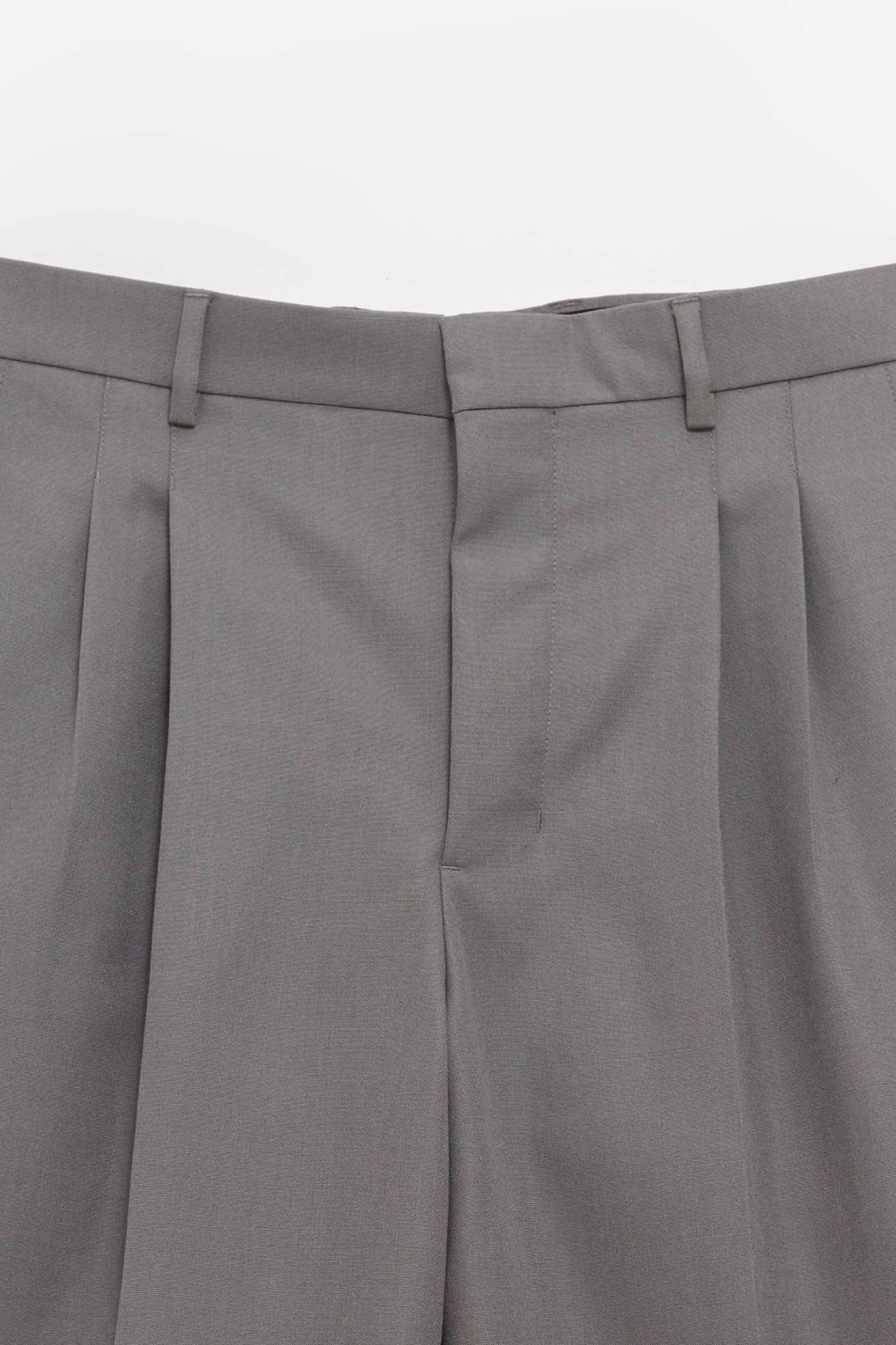 AMI CARBONE WIDE TROUSERS