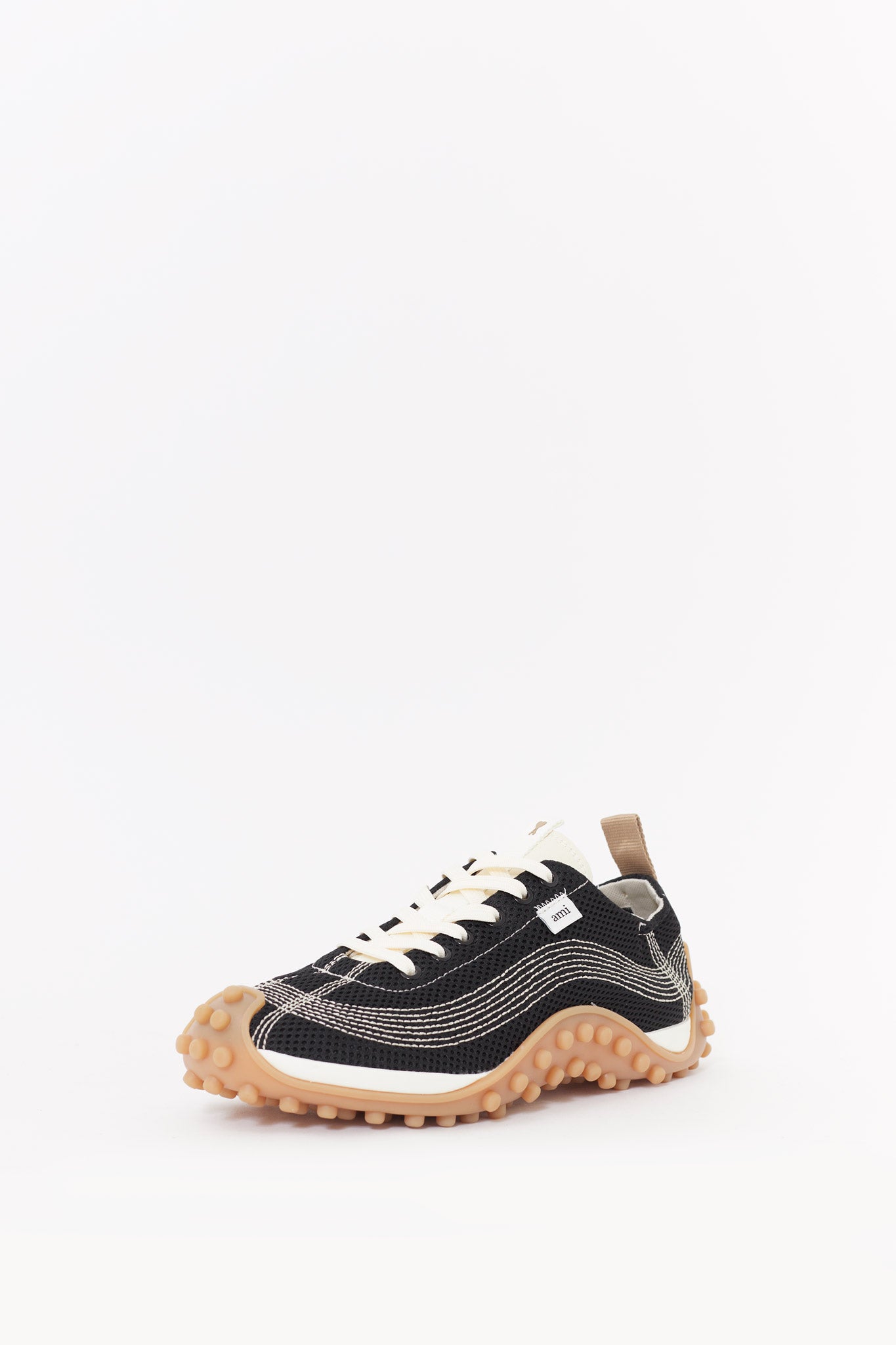 AMI NOIR MIRAGE SNEAKERS