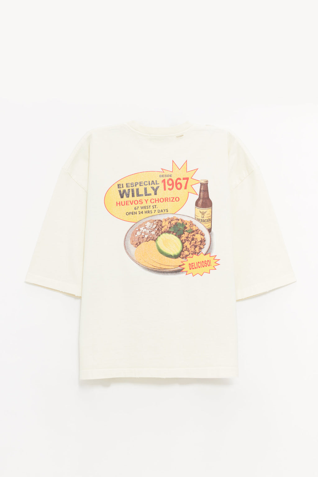 WILLY CHAVARRIA PRISTINE WILLY S TACO SHOP BUFFALO T SHIRT