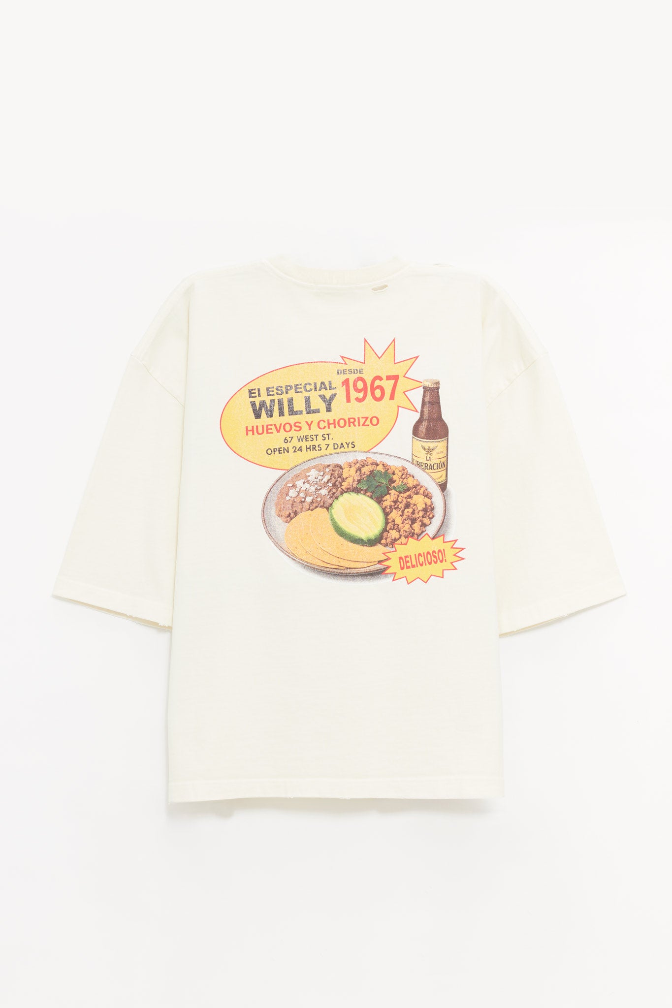 WILLY CHAVARRIA PRISTINE WILLY S TACO SHOP BUFFALO T SHIRT
