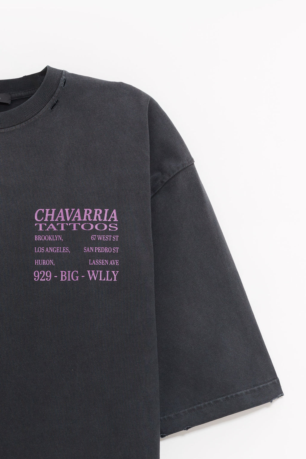 WILLY CHAVARRIA BLACK BEAUTY WILLY TATTOO BUFFALO T SHIRT