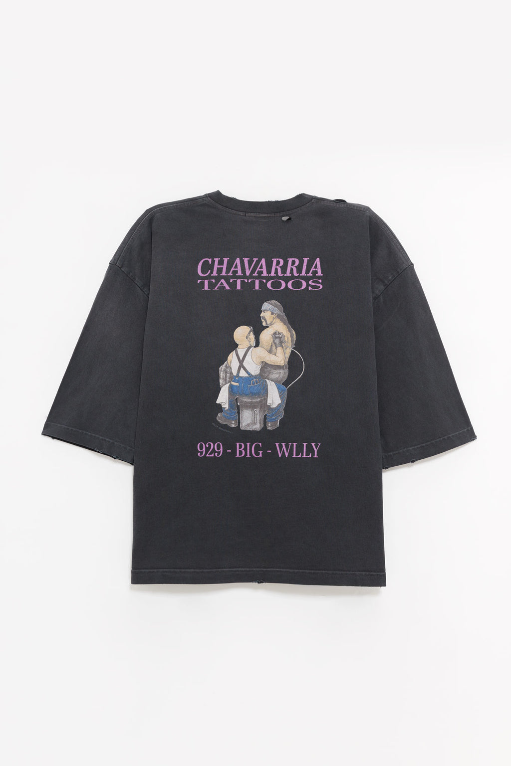WILLY CHAVARRIA BLACK BEAUTY WILLY TATTOO BUFFALO T SHIRT