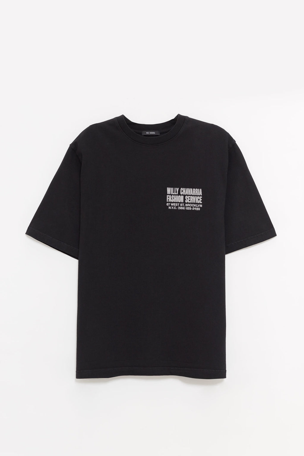 WILLY CHAVARRIA BLACK BEAUTY FASHION SERVICES STANDARD T SHIRT