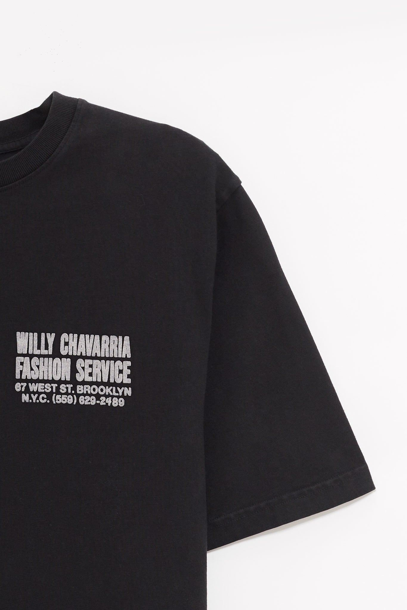 WILLY CHAVARRIA BLACK BEAUTY FASHION SERVICES STANDARD T SHIRT