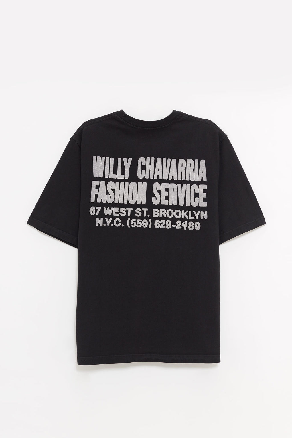 WILLY CHAVARRIA BLACK BEAUTY FASHION SERVICES STANDARD T SHIRT