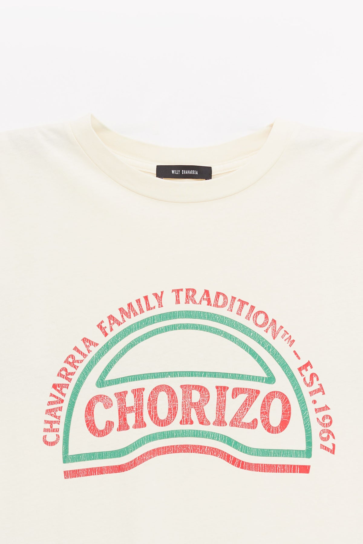 WILLY CHAVARRIA PRISTINE CHORIZO EASY T SHIRT