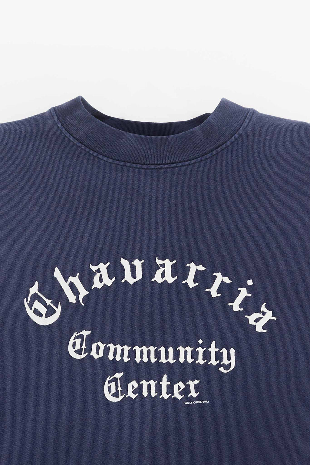 WILLY CHAVARRIA BLACK BEAUTY CHAVARRIA COMMUNITY CENTER STANDARD SWEATSHIRT