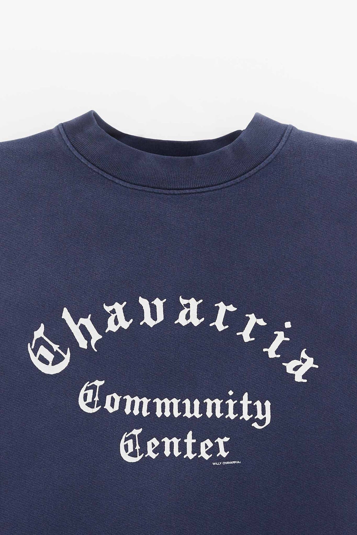 WILLY CHAVARRIA BLACK BEAUTY CHAVARRIA COMMUNITY CENTER STANDARD SWEATSHIRT