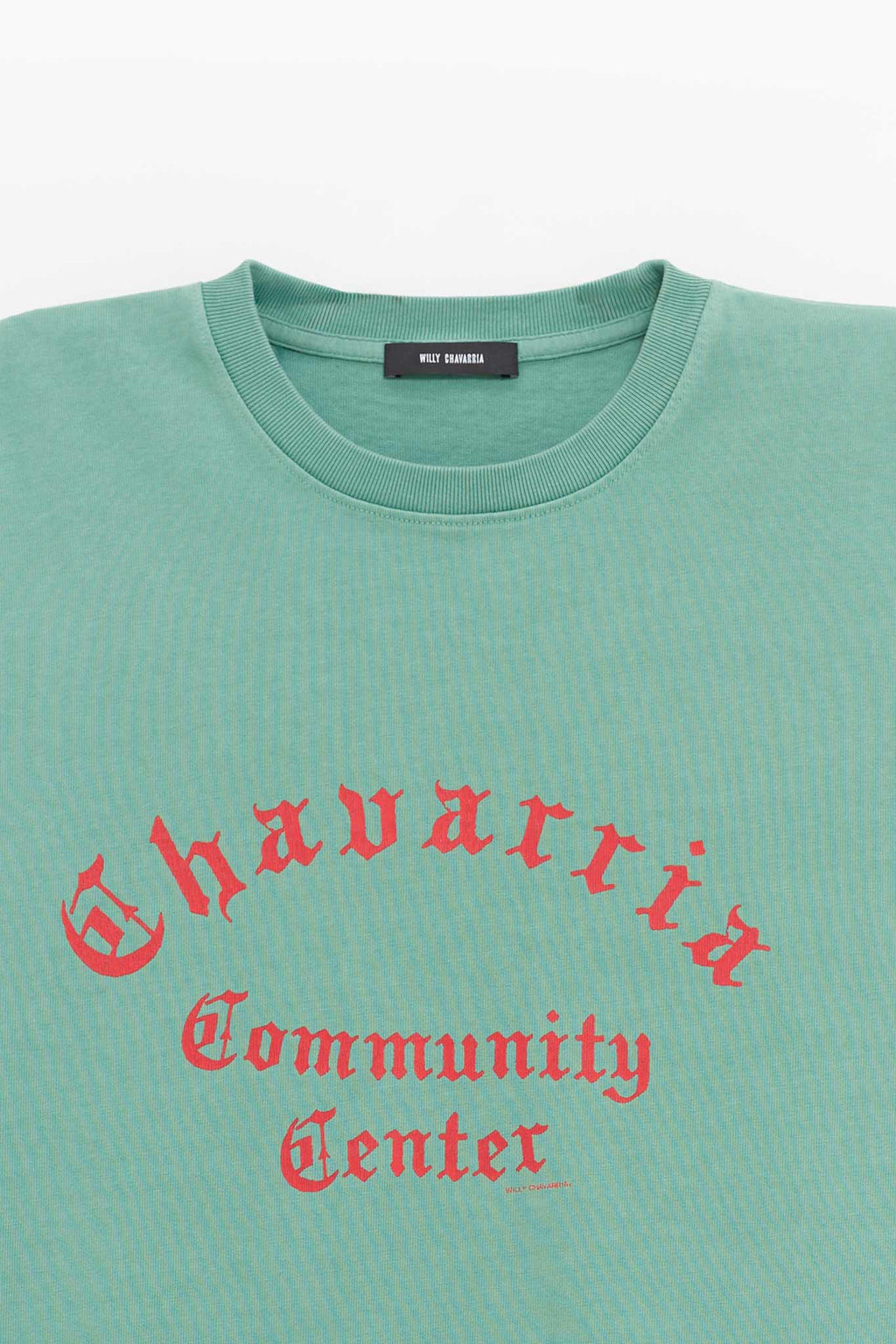 WILLY CHAVARRIA UNIFORM GREEN CHAVARRIA COMMUNITY CENTER BUFFALO T SHIRT