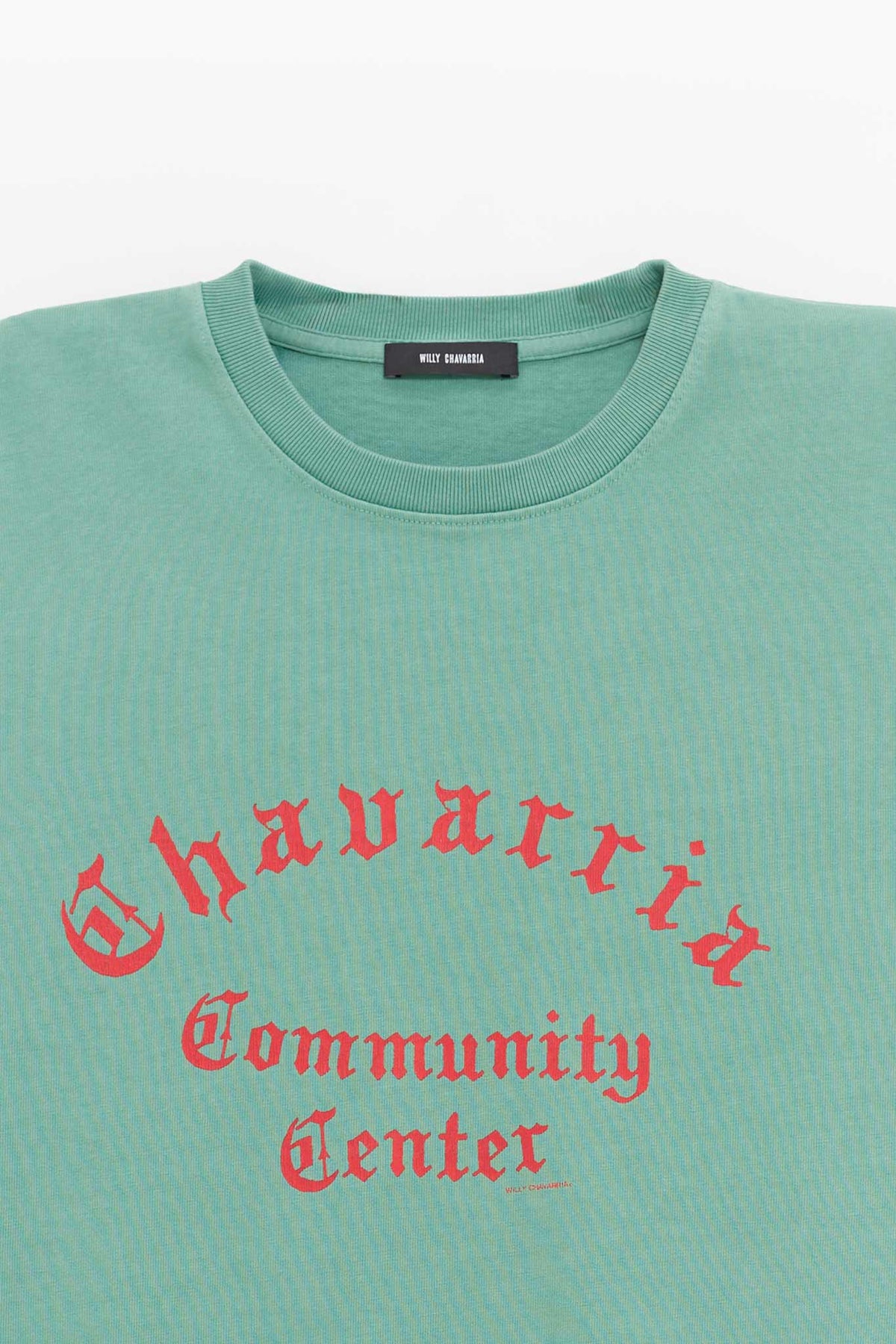 WILLY CHAVARRIA UNIFORM GREEN CHAVARRIA COMMUNITY CENTER BUFFALO T SHIRT