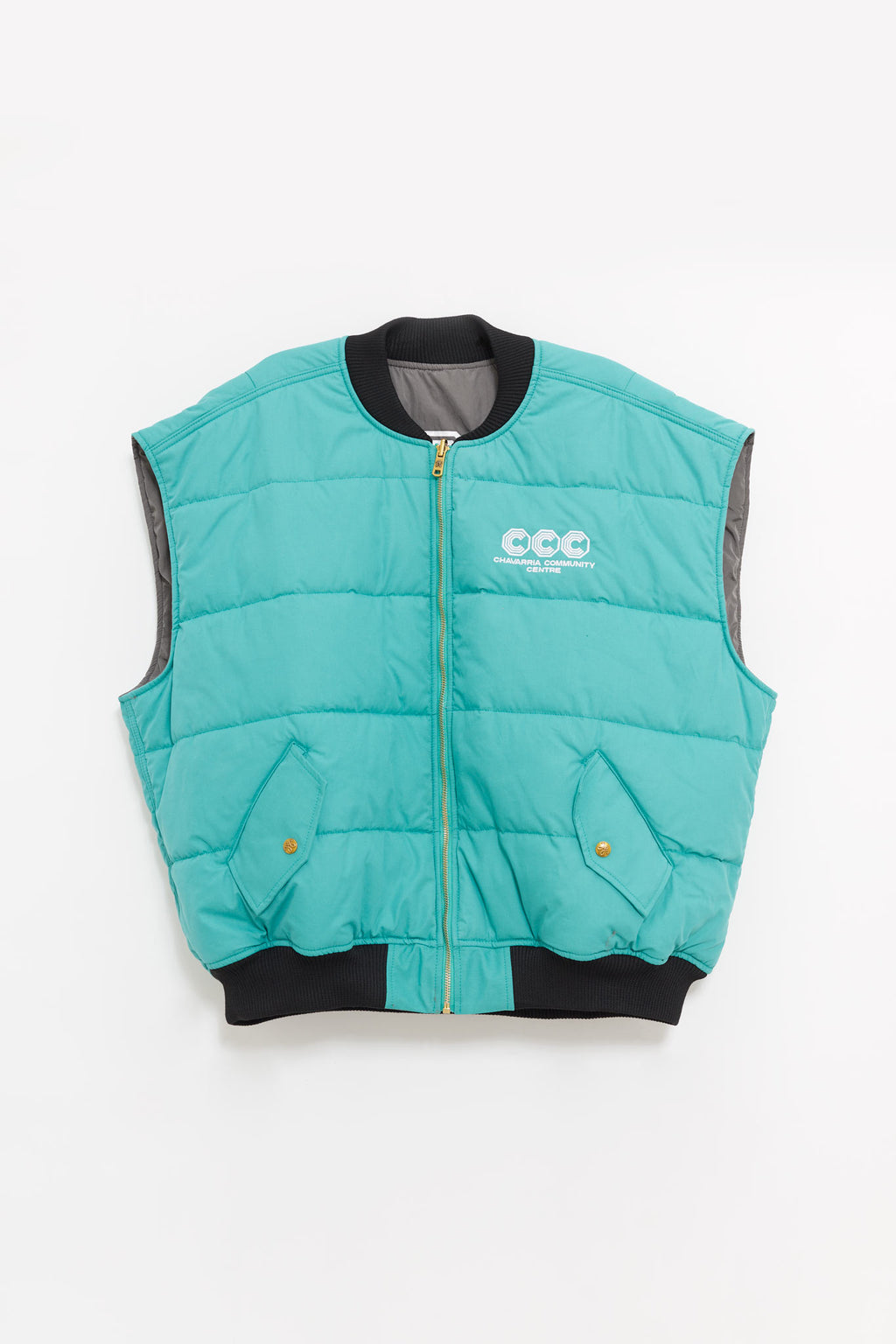 WILLY CHAVARRIA UNIFORM GREEN REVERSIBLE VEST