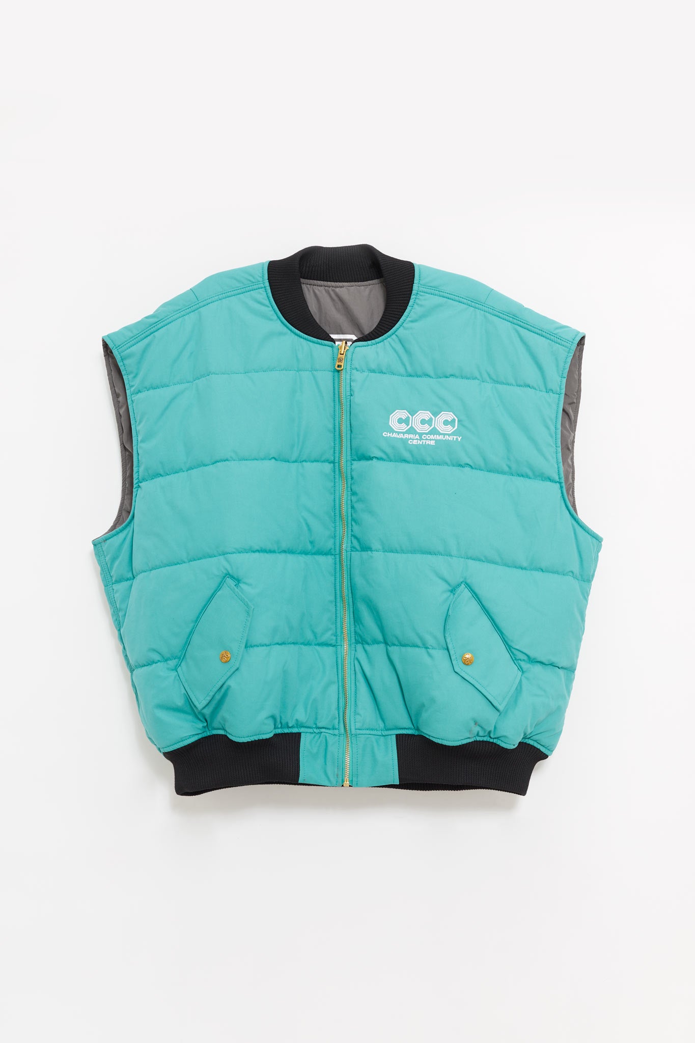 WILLY CHAVARRIA UNIFORM GREEN REVERSIBLE VEST