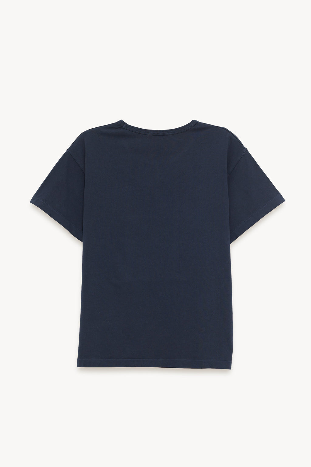 SECOND LAYER WASHED NAVY LAIDBACK LOVER T SHIRT