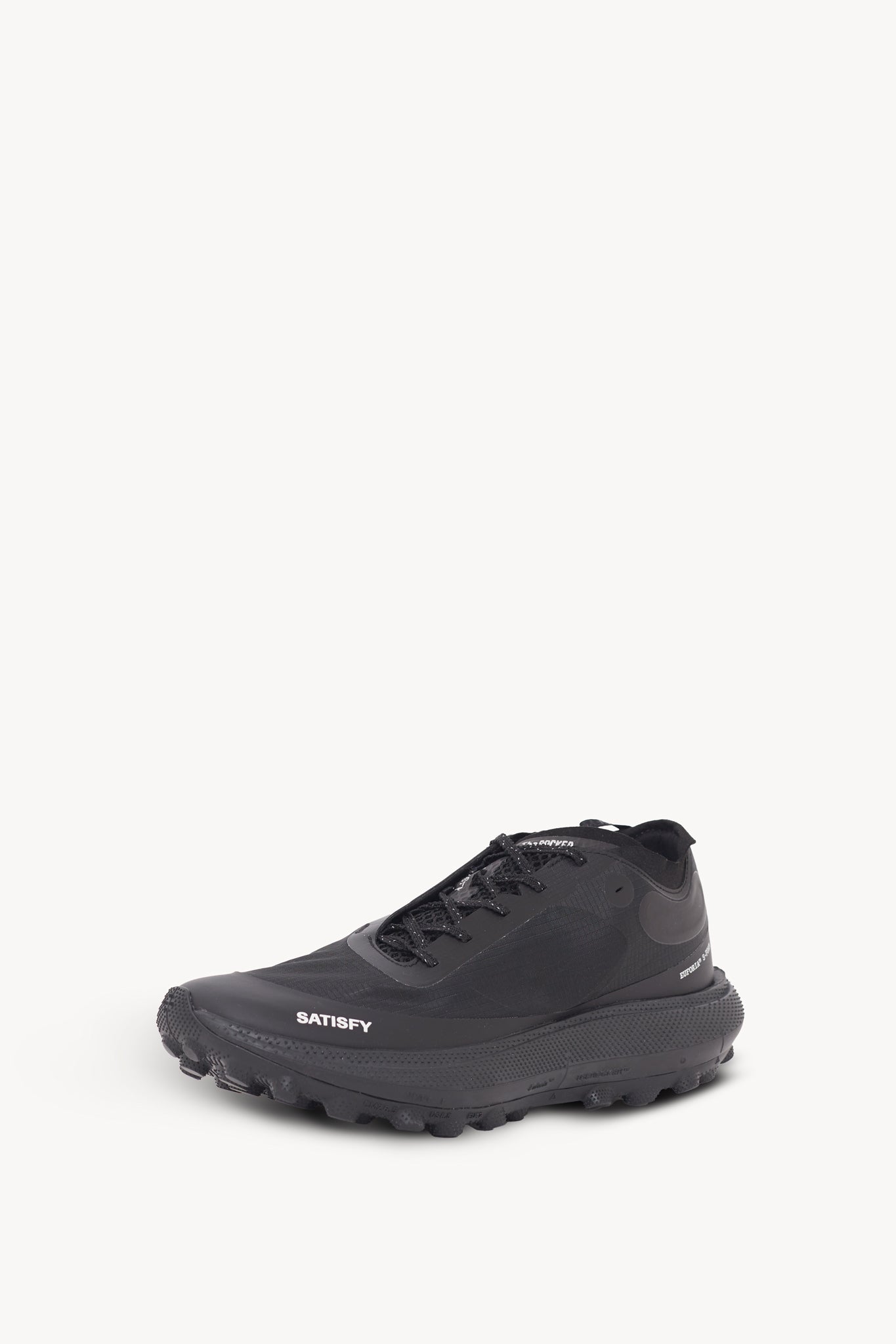 SATISFY JET BLACK THEROCKER SNEAKERS