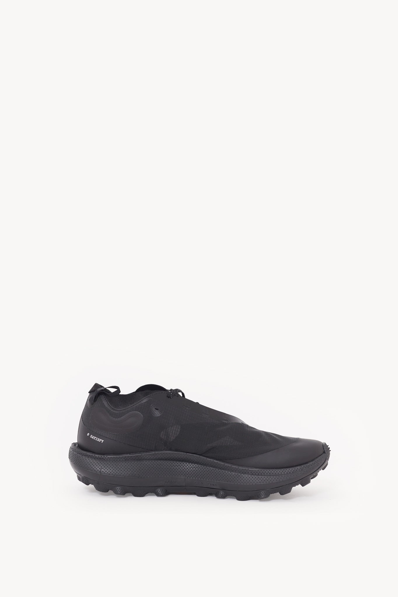 SATISFY JET BLACK THEROCKER SNEAKERS
