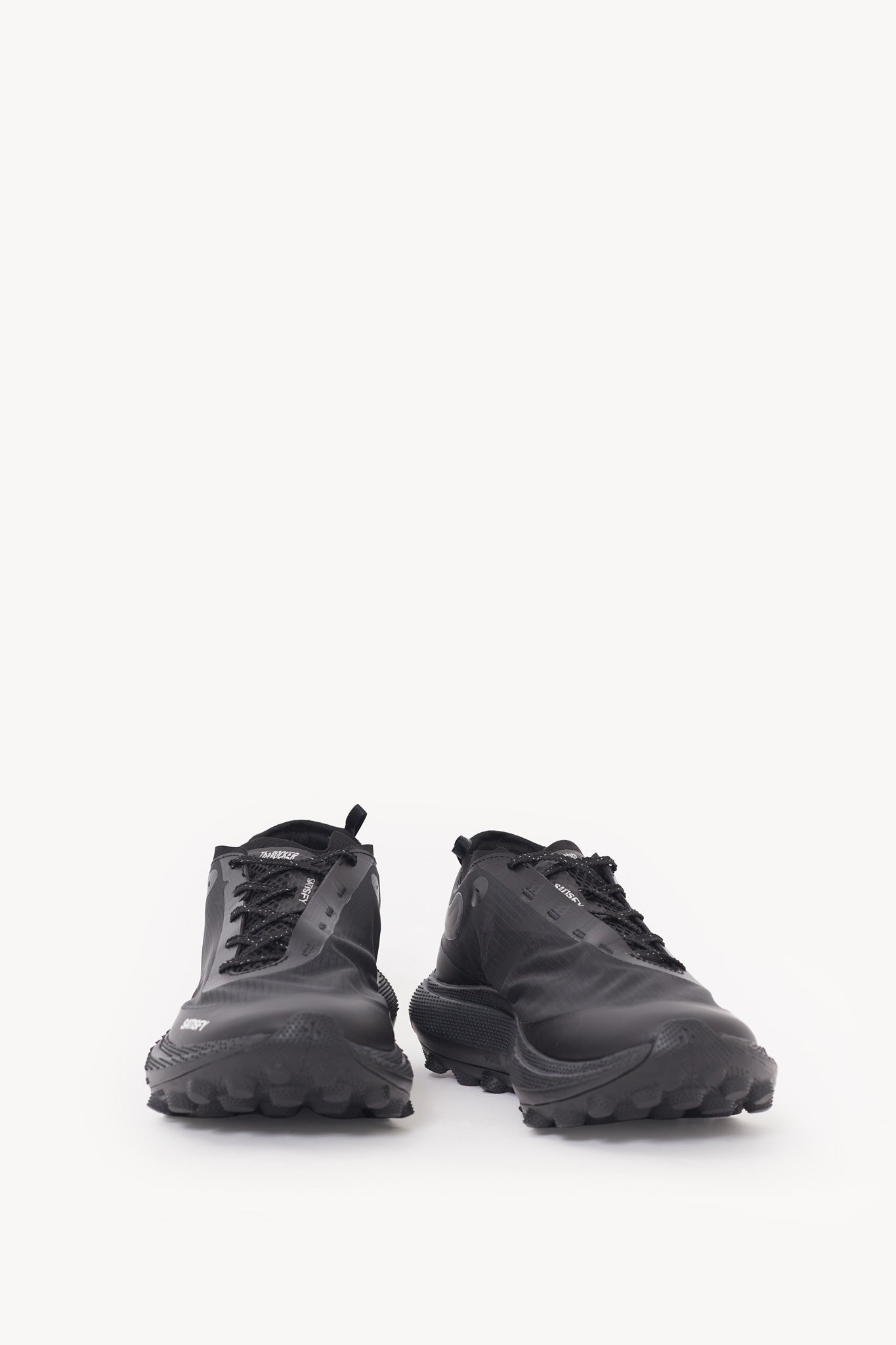 SATISFY JET BLACK THEROCKER SNEAKERS