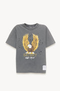 SATISFY FADED BLACK EAGLE MOTHTECH T SHIRT