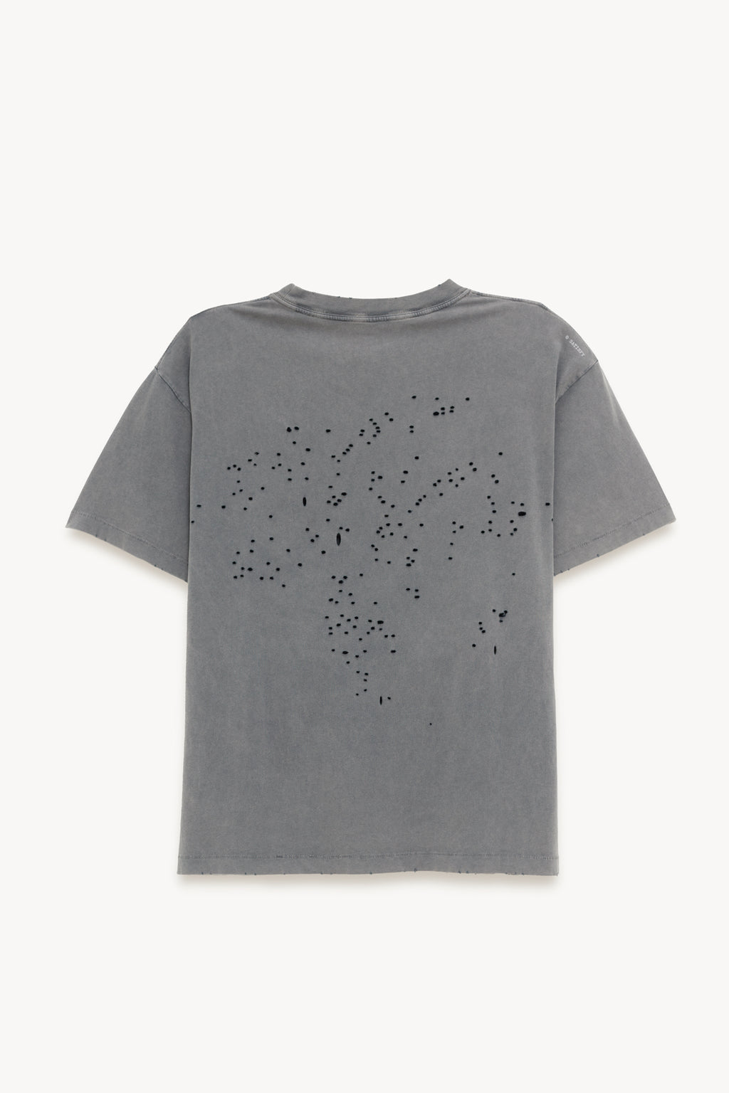 SATISFY FADED BLACK EAGLE MOTHTECH T SHIRT