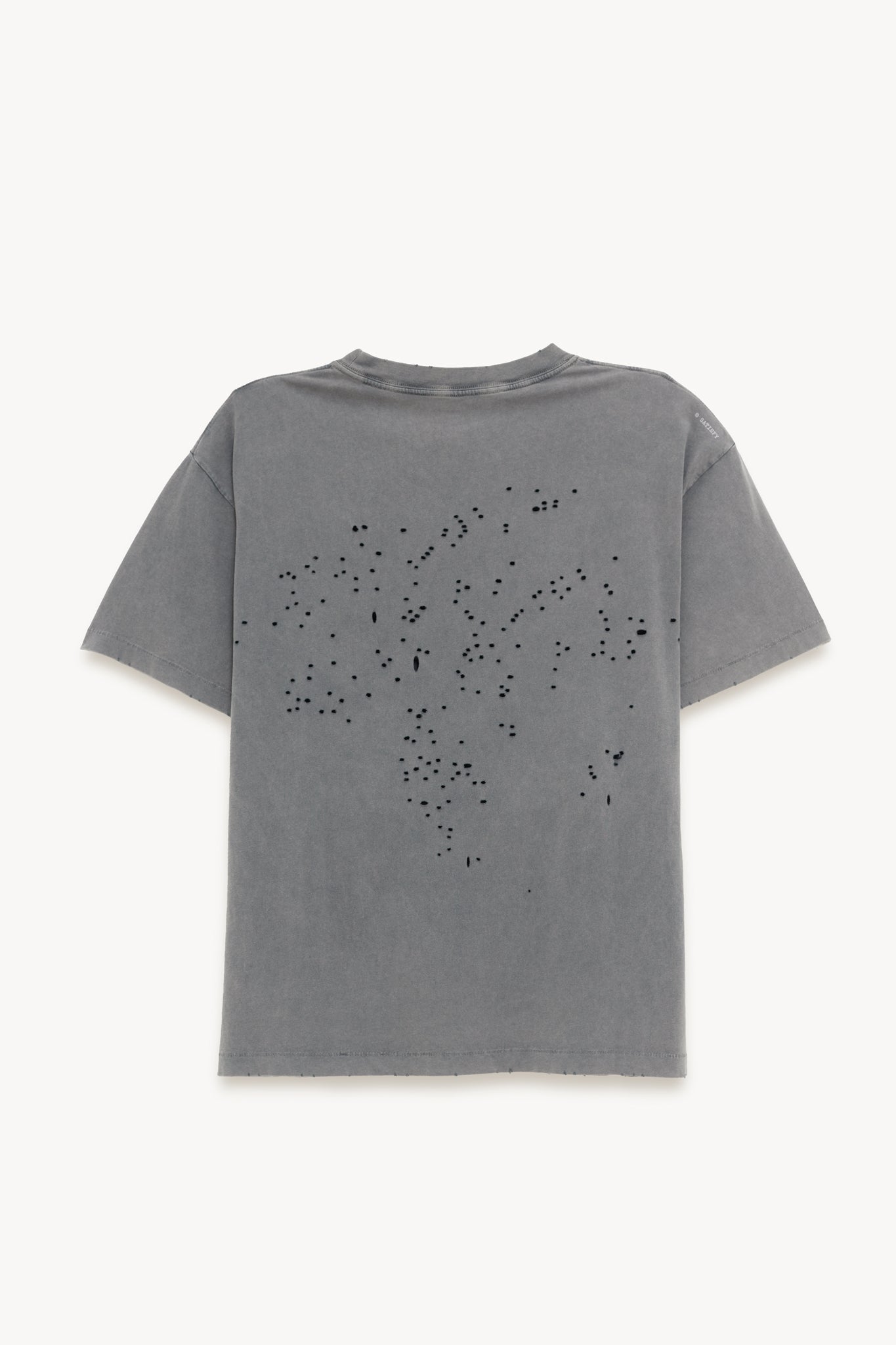 SATISFY FADED BLACK EAGLE MOTHTECH T SHIRT