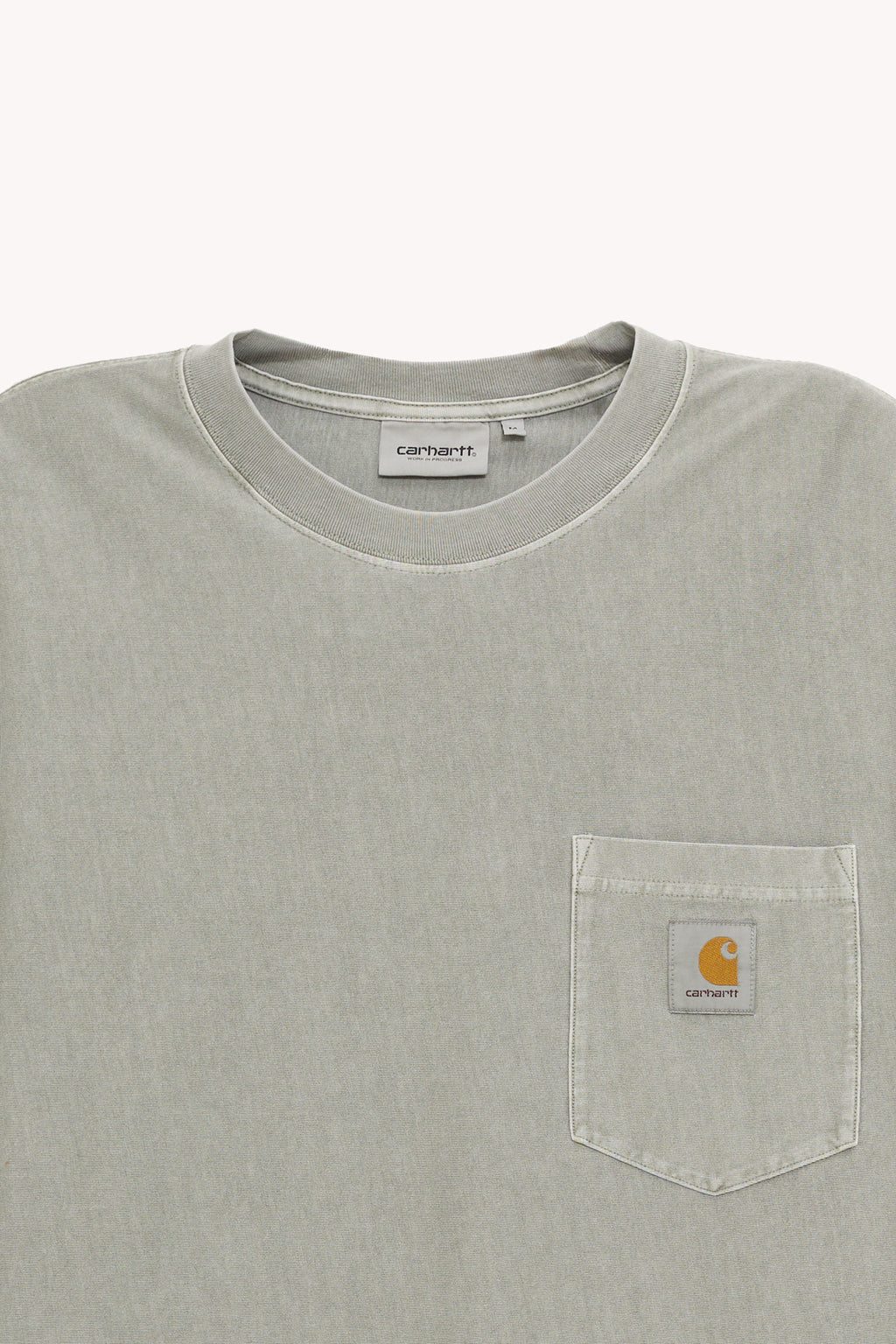 CARHARTT WIP SHADY GREEN LOOSE POCKET T SHIRT