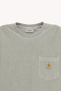 CARHARTT WIP SHADY GREEN LOOSE POCKET T SHIRT