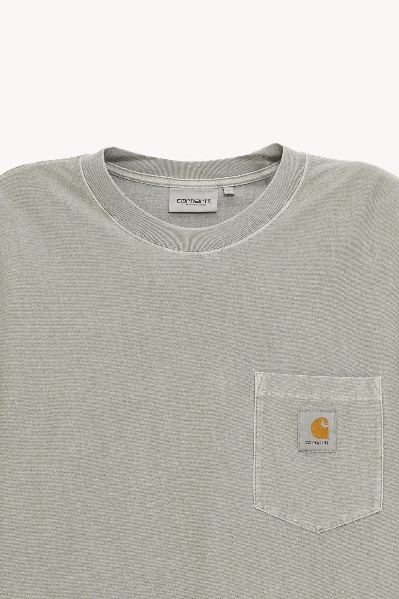 CARHARTT WIP SHADY GREEN LOOSE POCKET T SHIRT