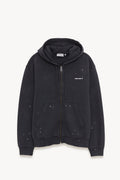 CARHARTT WIP BLACK HOODED PAINTER JACKET