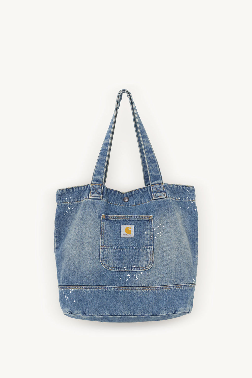 CARHARTT WIP BLUE DENIM TOTE