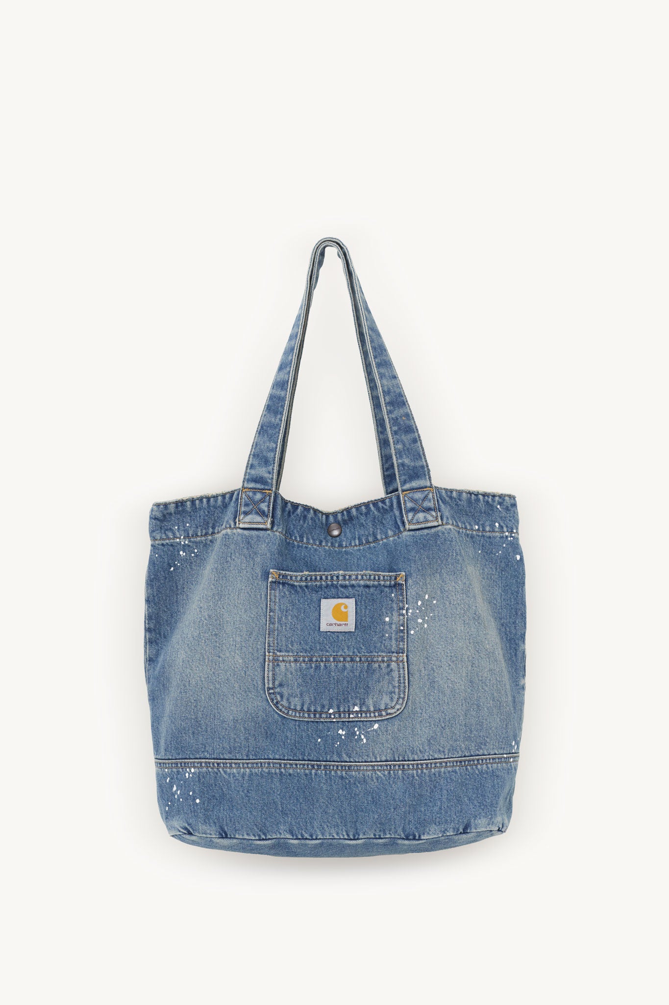 CARHARTT WIP BLUE DENIM TOTE