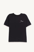 RHUDE BLACK CLASSIQUE RAGLAN T SHIRT
