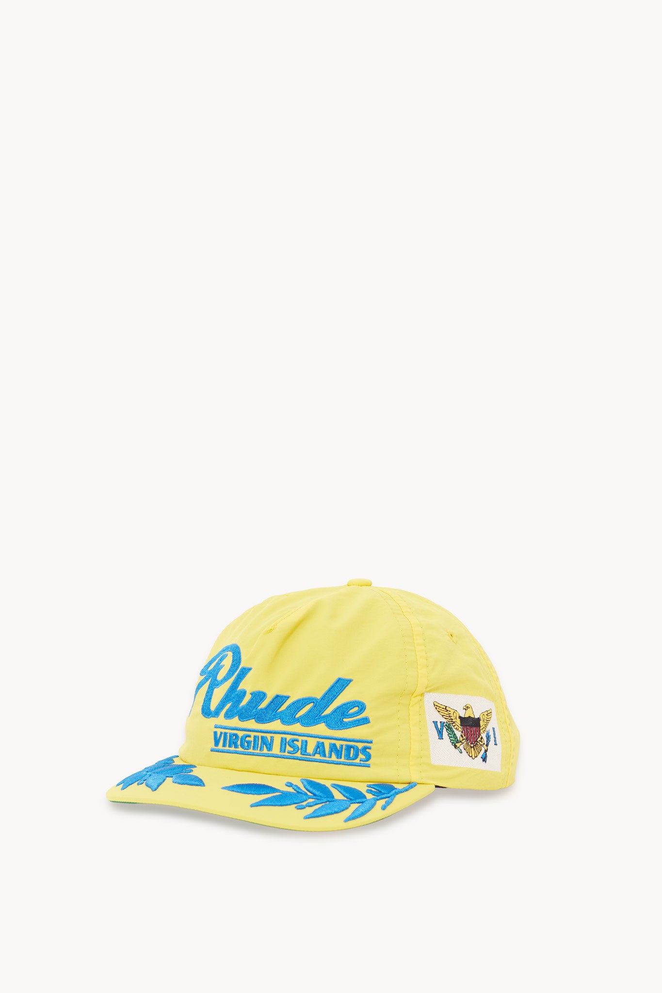RHUDE YELLOW RHUDE VIRGIN ISLANDS HAT