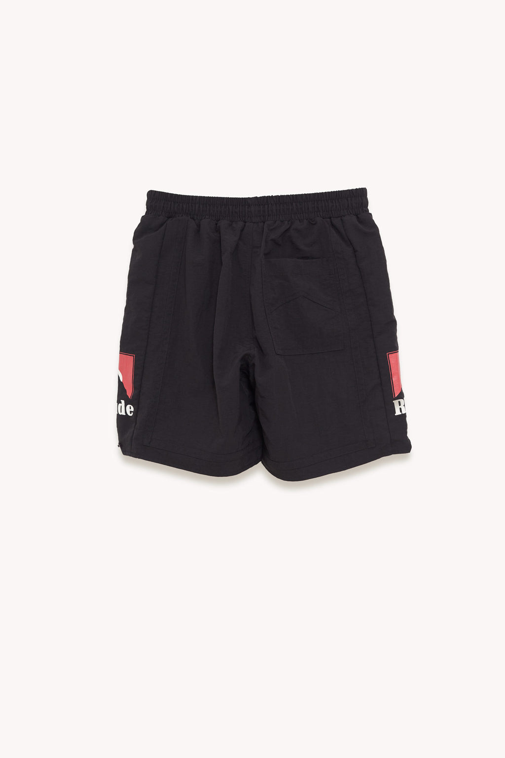 RHUDE BLACK MOONLIGHT LOGO SHORT