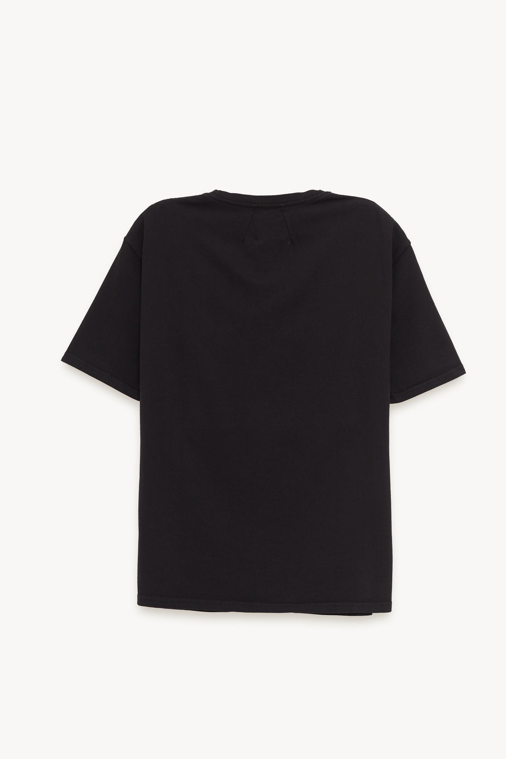 RHUDE BLACK OVERSIZED CHATEAU CREST T SHIRT
