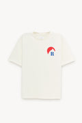 RHUDE VINTAGE WHITE MOONLIGHT REGATTA T SHIRT