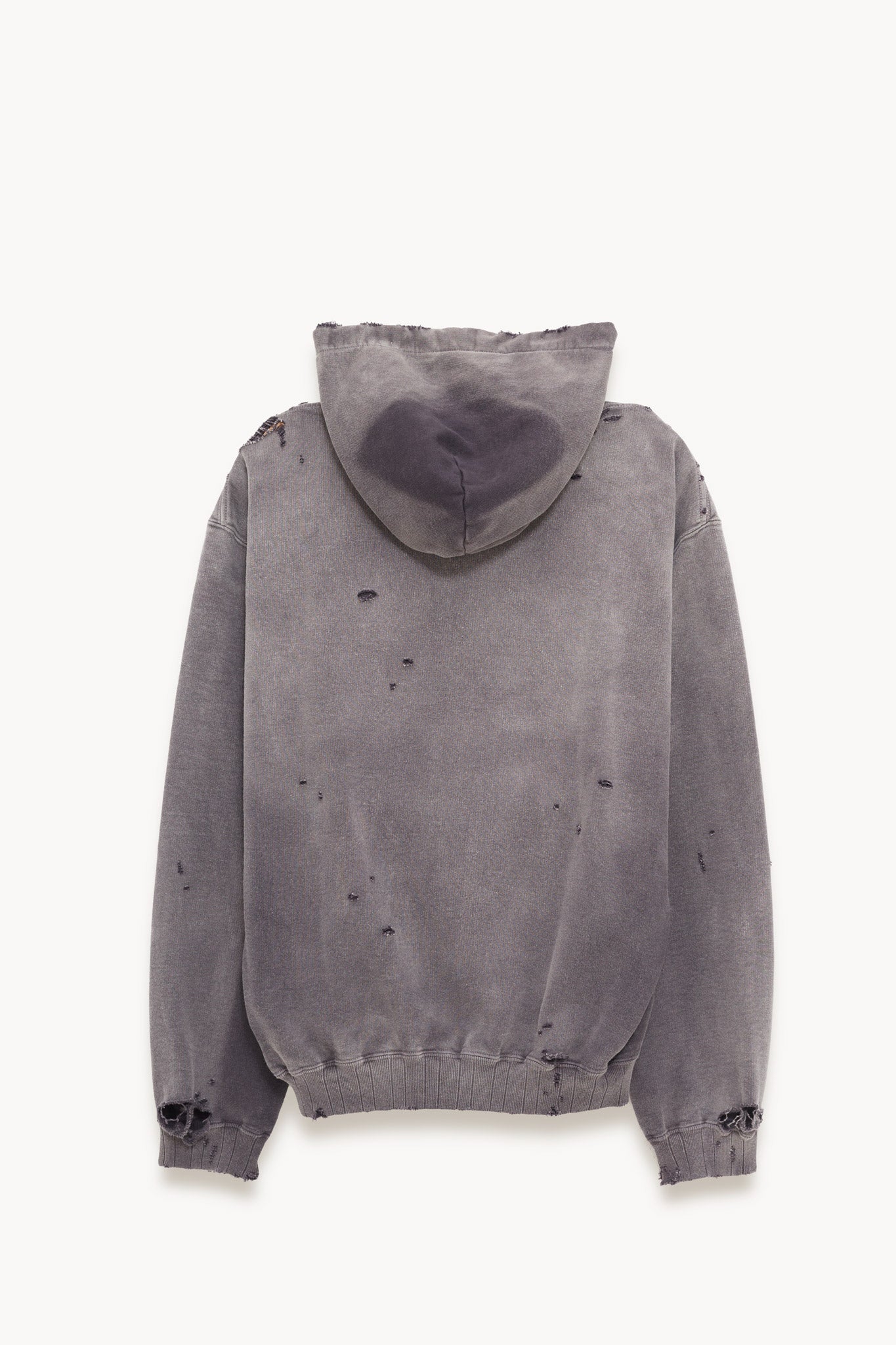 MAISON MIHARA YASUHIRO BLACK SUN FADED HOODIE