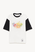 MAISON MIHARA YASUHIRO WHITE FRUIT PRINTED T SHIRT